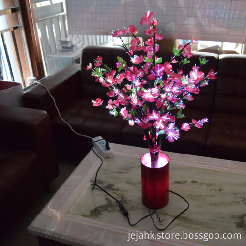 Optical fiber flower lamps led lighting